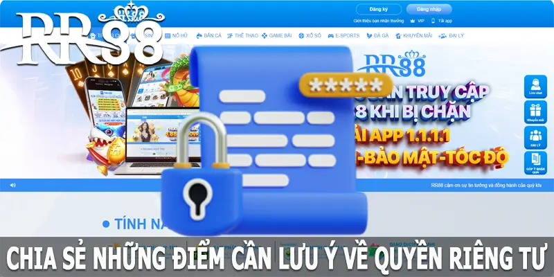 Chia sẻ những điểm cần lưu ý về quyền riêng tư