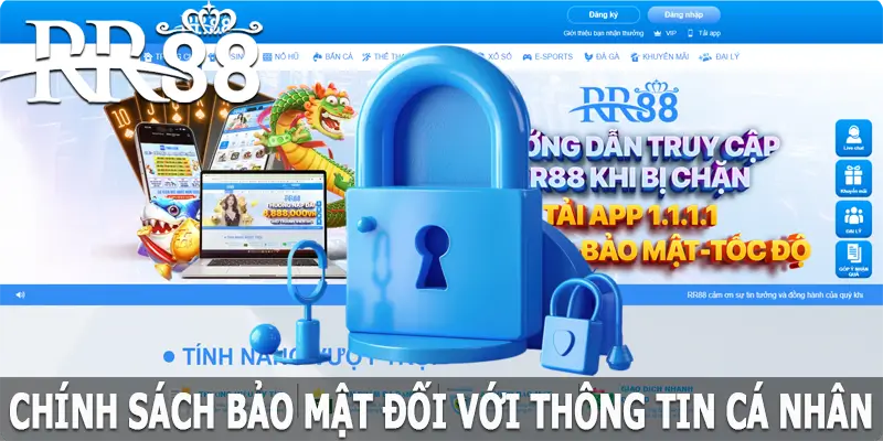 Chính sách bảo mật về RR88 đối với thông tin cá nhân