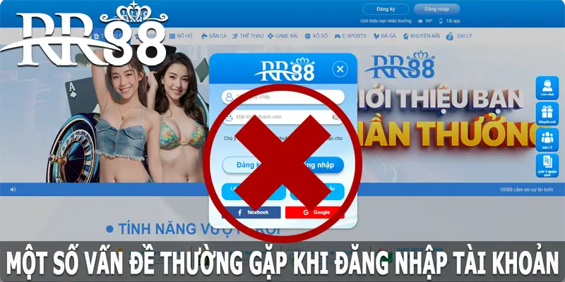 Một số vấn đề thường gặp khi đăng nhập