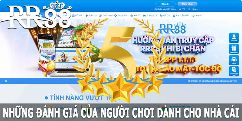 Những đánh giá của người dùng đối với nhà cái