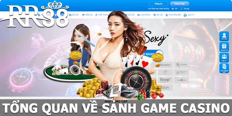 Tổng quan về cổng game casino RR88