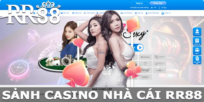 Casino RR88 - Sảnh Game Cá Cược Đình Đám Nhất Hiện Nay